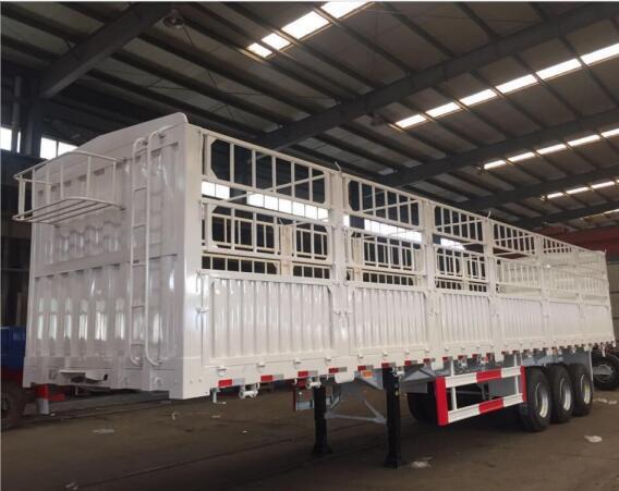 SHACMAN 3-осный полуприцеп с бортовой платформой