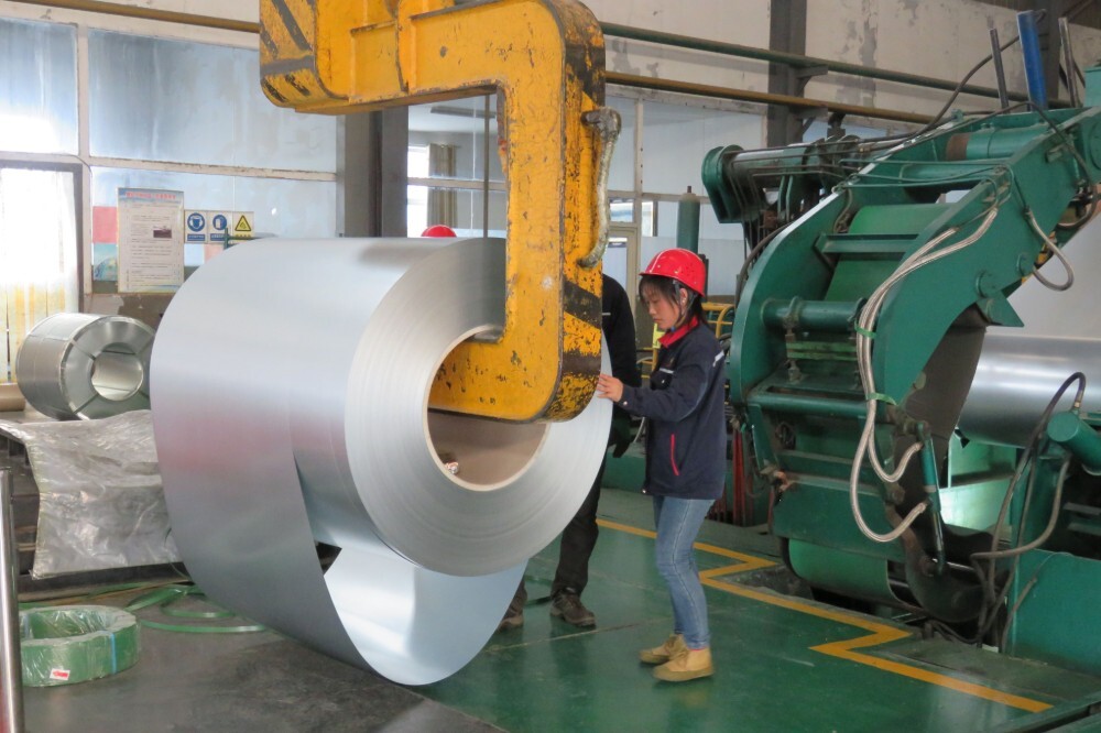 Bobina galvanizada DX53D