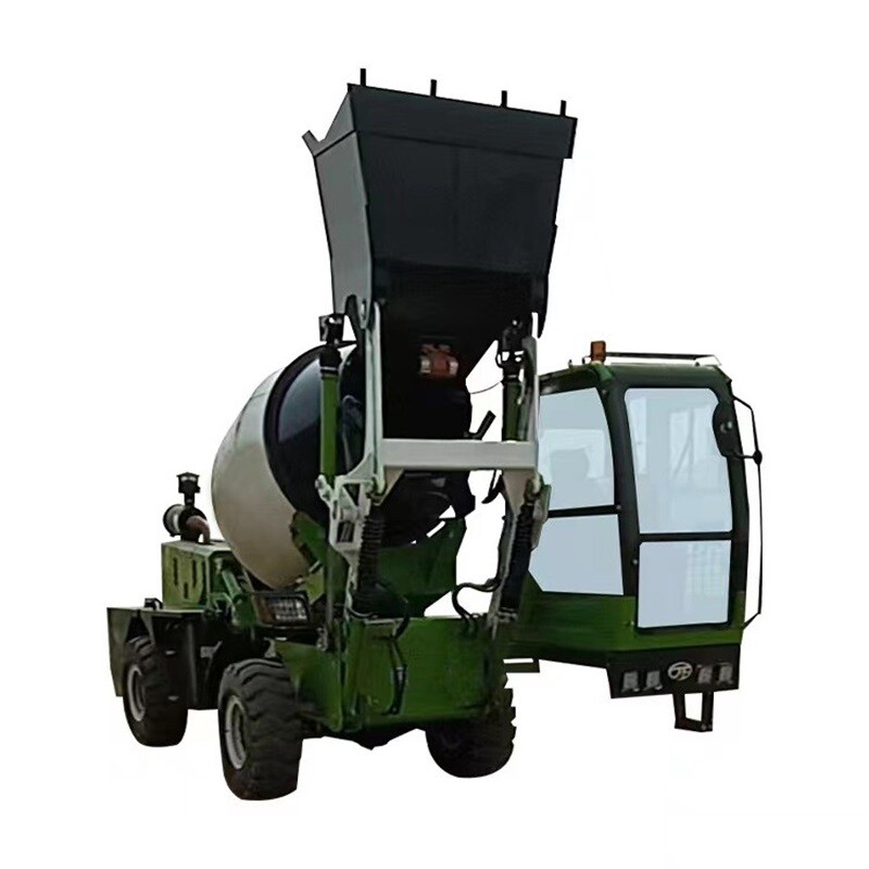 Автобетоносмеситель с самозагрузкой