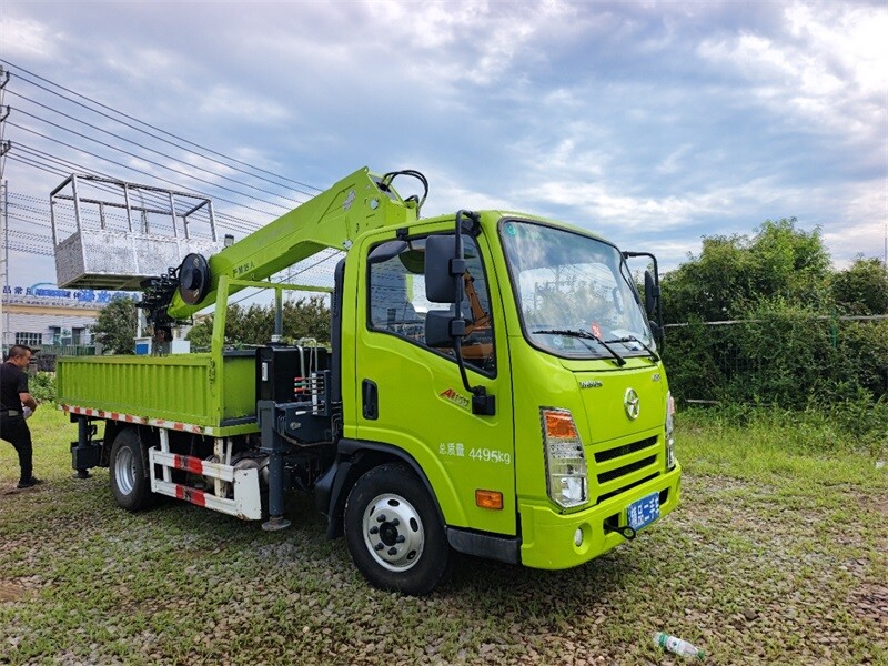 Dayun три в одном подъемная рабочая платформа