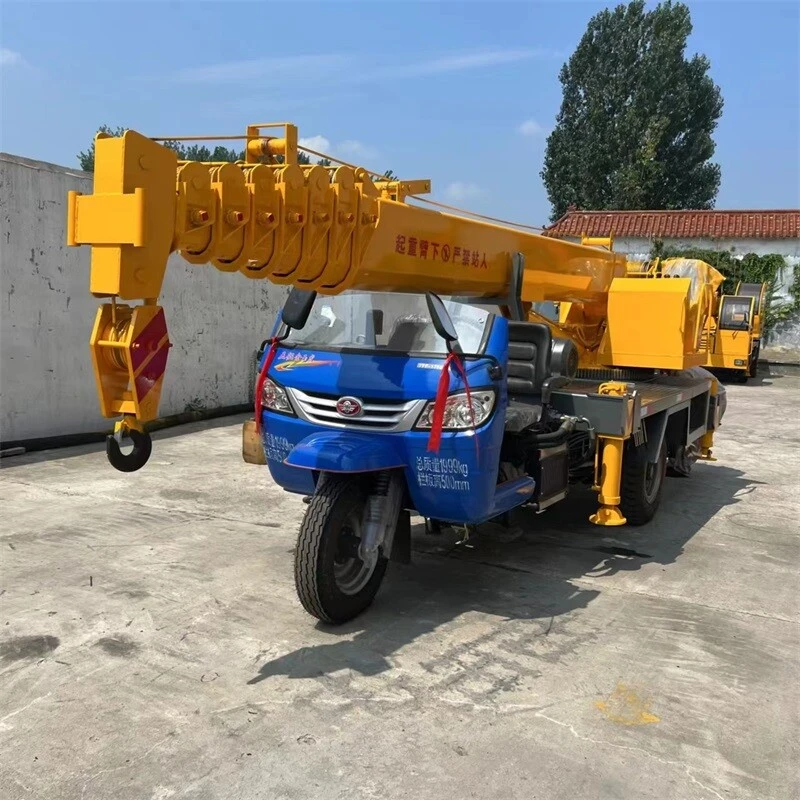Tabla de configuración de la grúa triciclo de 25 CV