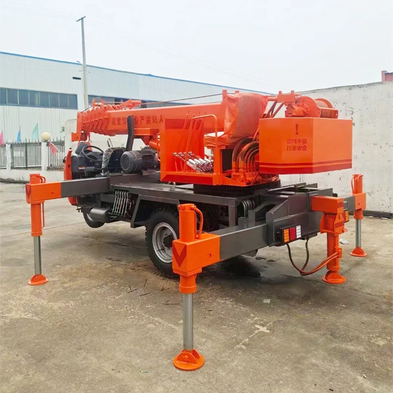 Tabla de configuración de la grúa triciclo de 25 CV