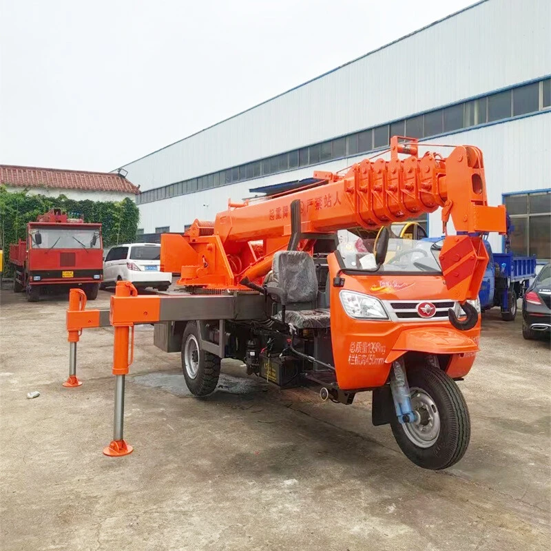 Tabla de configuración de la grúa triciclo de 25 CV