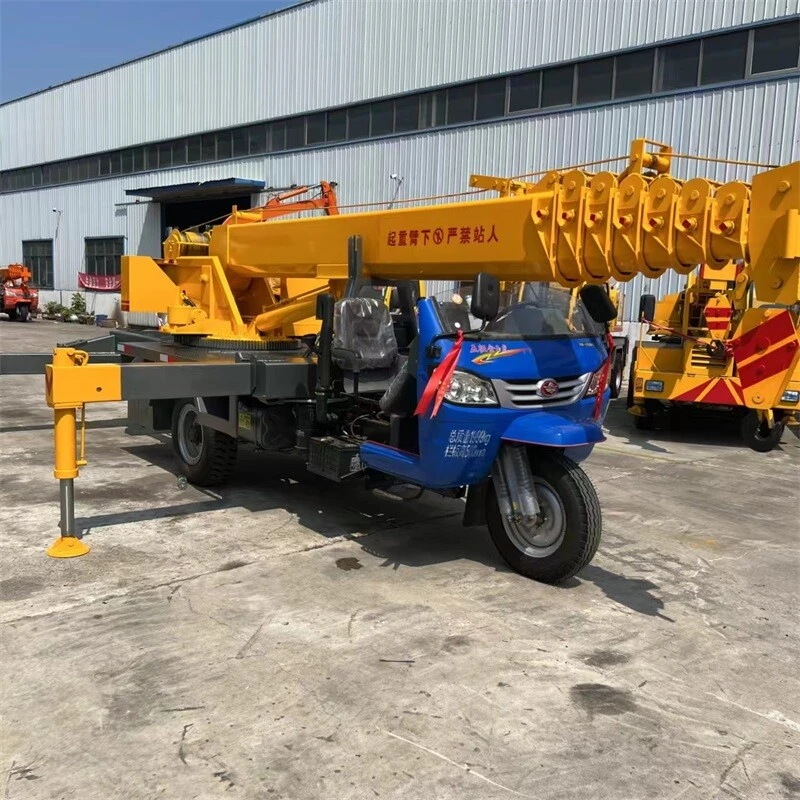 Tabla de configuración de la grúa triciclo de 25 CV
