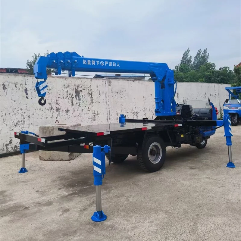 Tabla de configuración de la grúa triciclo de 25 CV