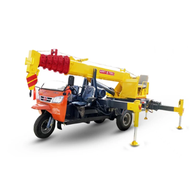 Tabla de configuración de la grúa triciclo de 25 CV