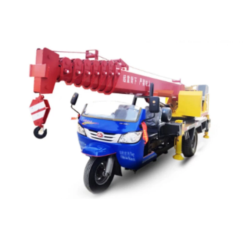 Tabla de configuración de grúa triciclo de 28 HP