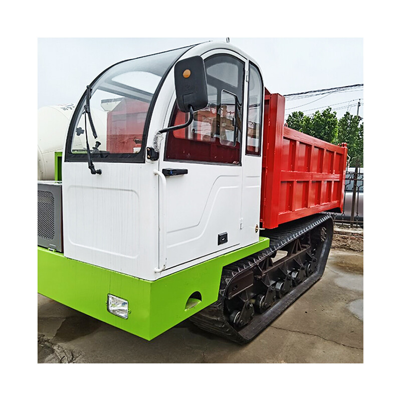 Camión volquete sobre orugas 10t