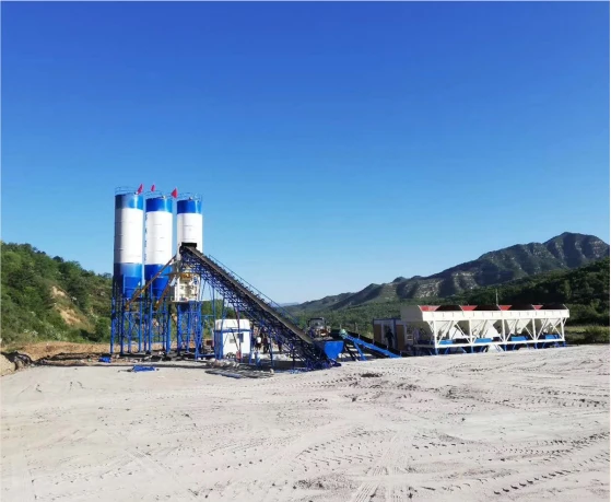 Planta mezcladora de hormigón JS750