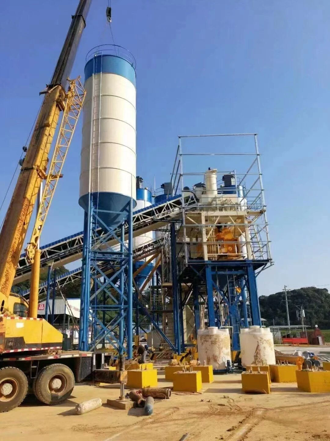 Planta mezcladora de concreto Serie DHZS