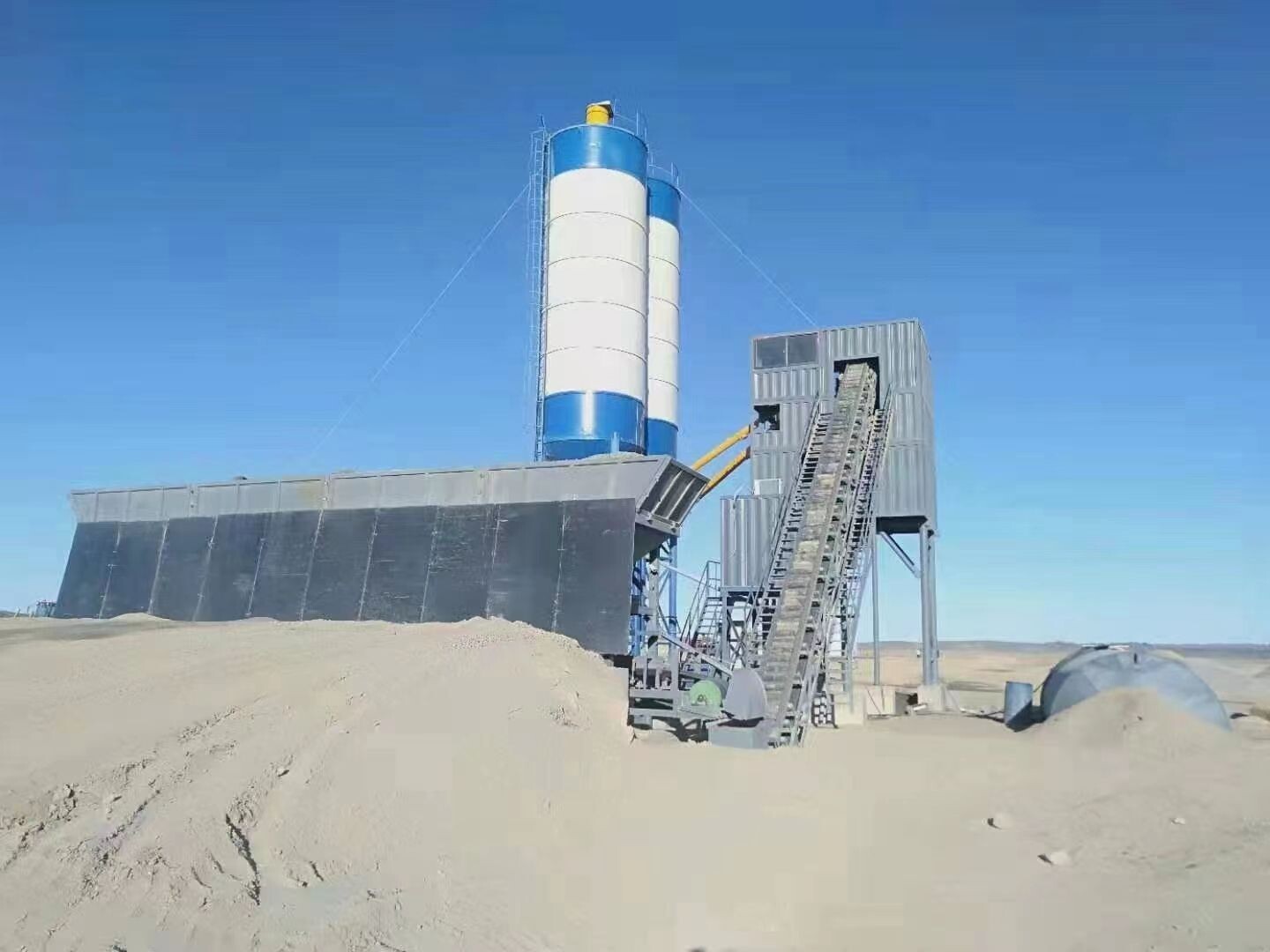 Planta mezcladora de hormigón JS750