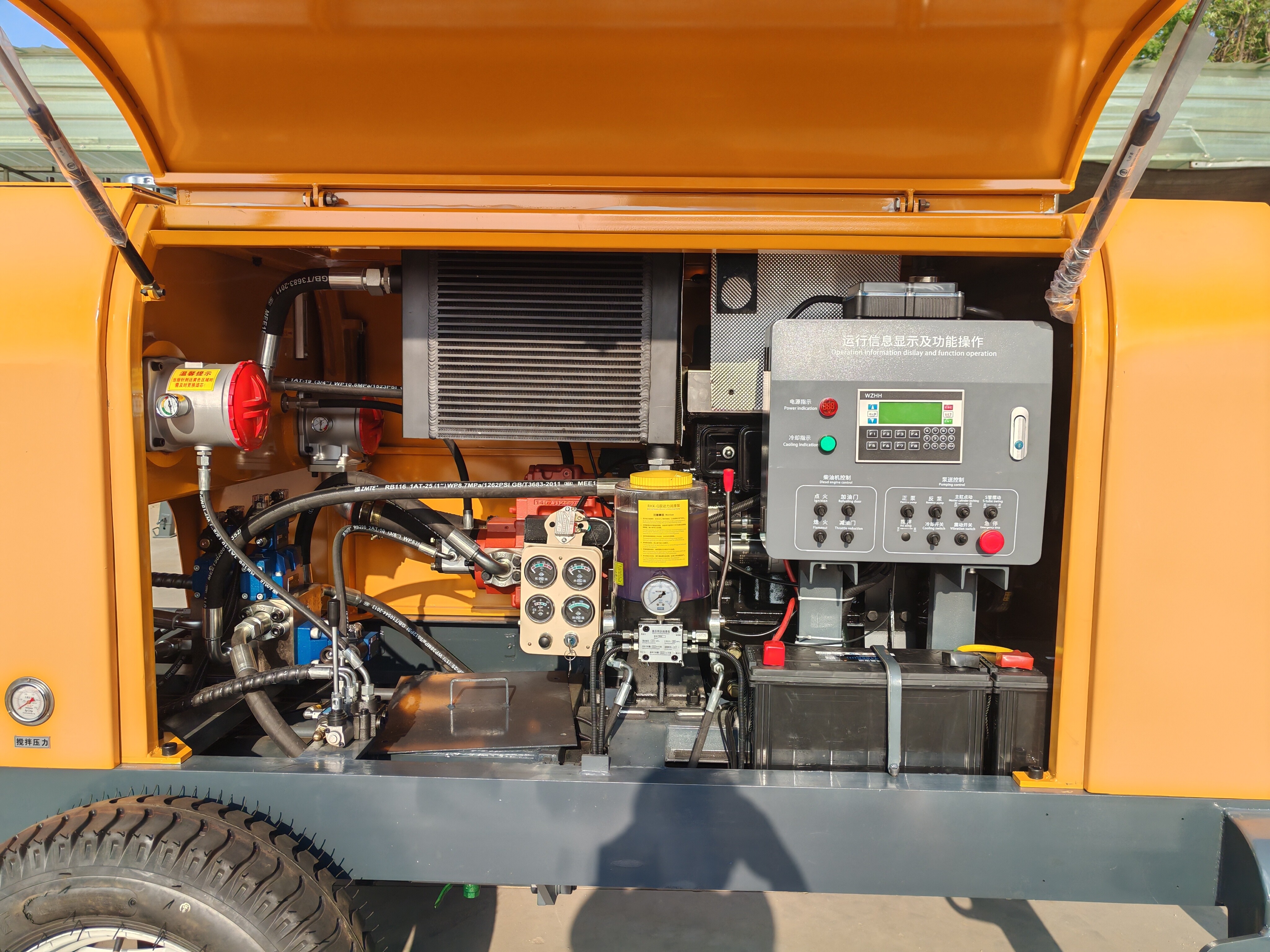 Bomba de hormigón tipo 50