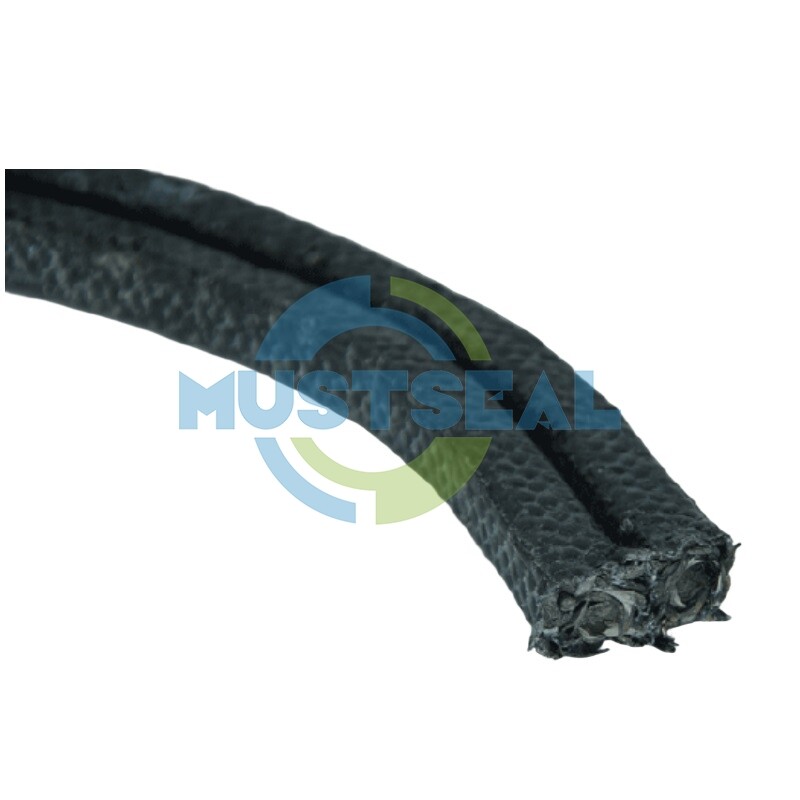 Carbonized Fiber Packing with Graphite
