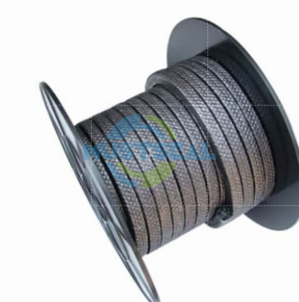 Carbonized Fiber Packing with Graphite