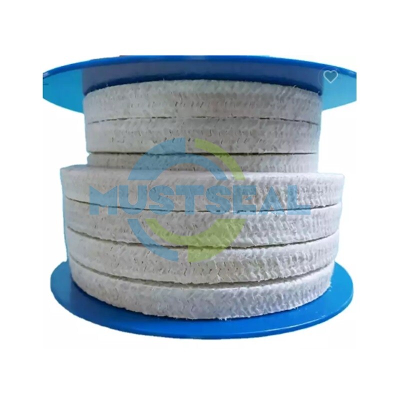 Glass fiber packing with PTFE impregnation