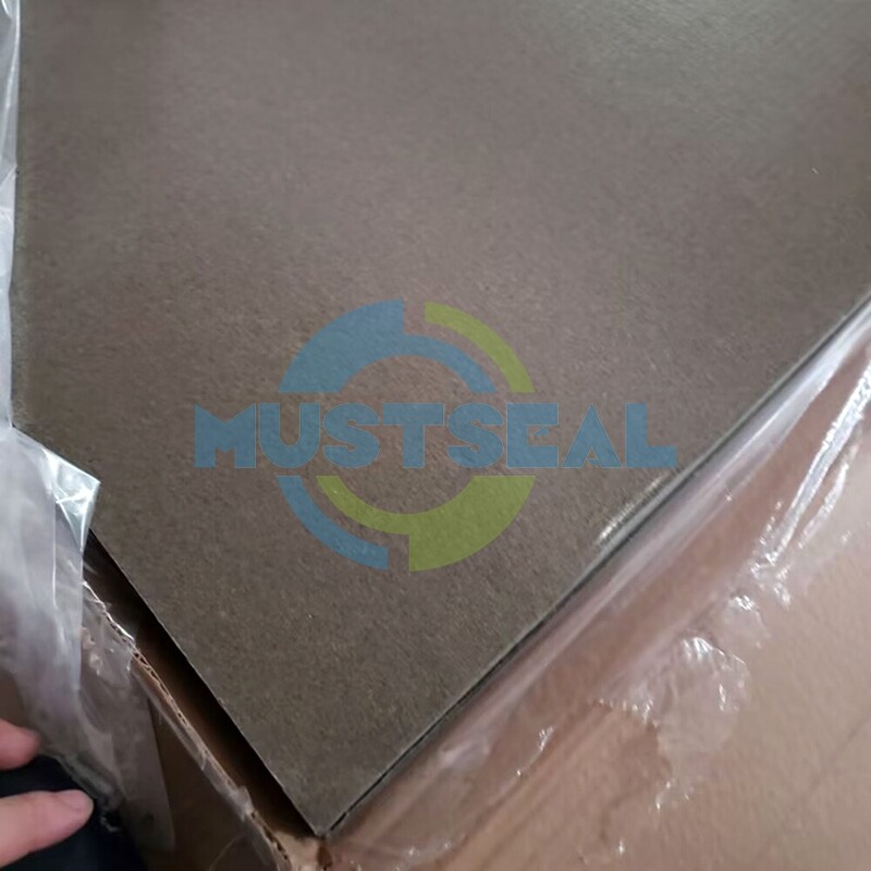 Soft Golden Mica Sheet with Metal Tanged