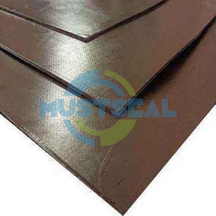 Soft Golden Mica Sheet with Metal Tanged