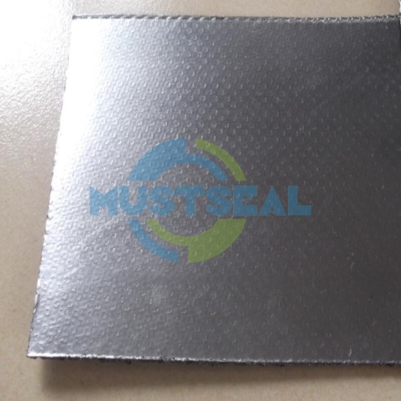 Graphite Sheet with Tanged Metal