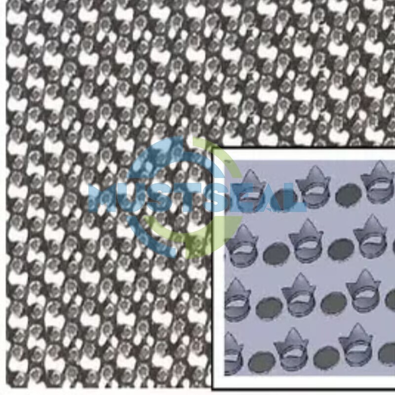 Graphite Sheet with Wire Mesh