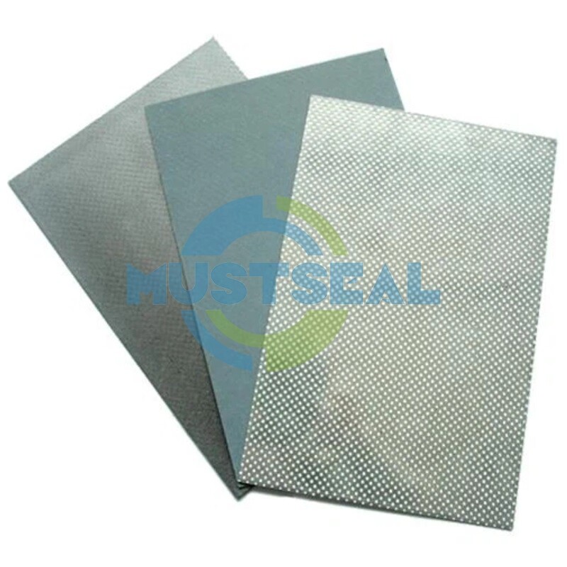 Graphite Sheet with Wire Mesh
