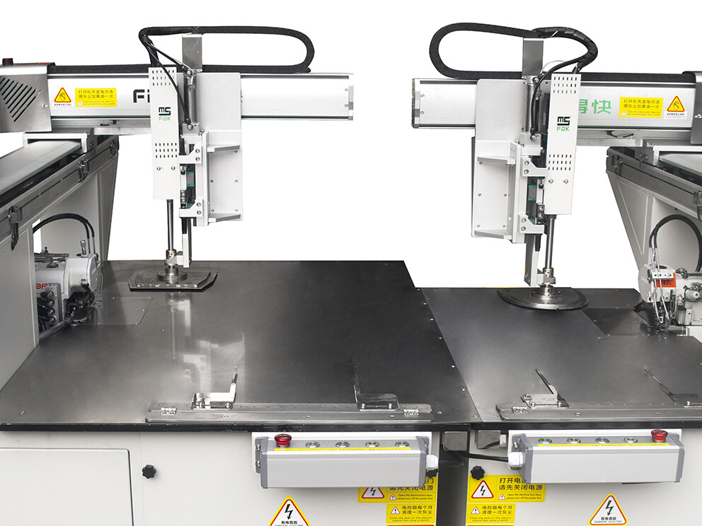 MS-19SD DUAL-HEAD INTELLIGENT TEMPLATE OVERLOCK SEWING MACHINE-Fujian ...
