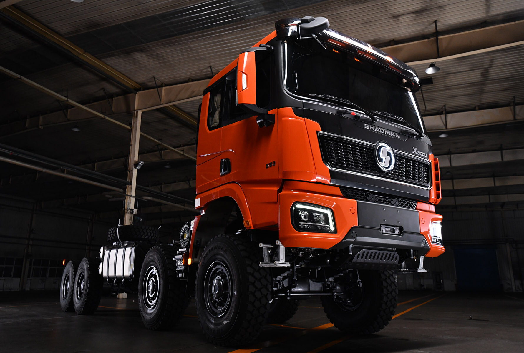 Насадка для трактора SHACMAN X3000 Super Duty 8×8