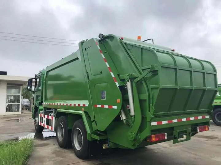 Мусоровоз H3000 6×4 с уплотнителем мусора