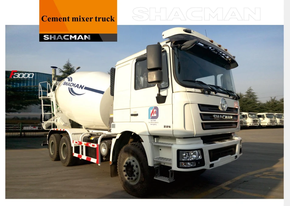 F3000 цементные миксеры грузовик 6x4