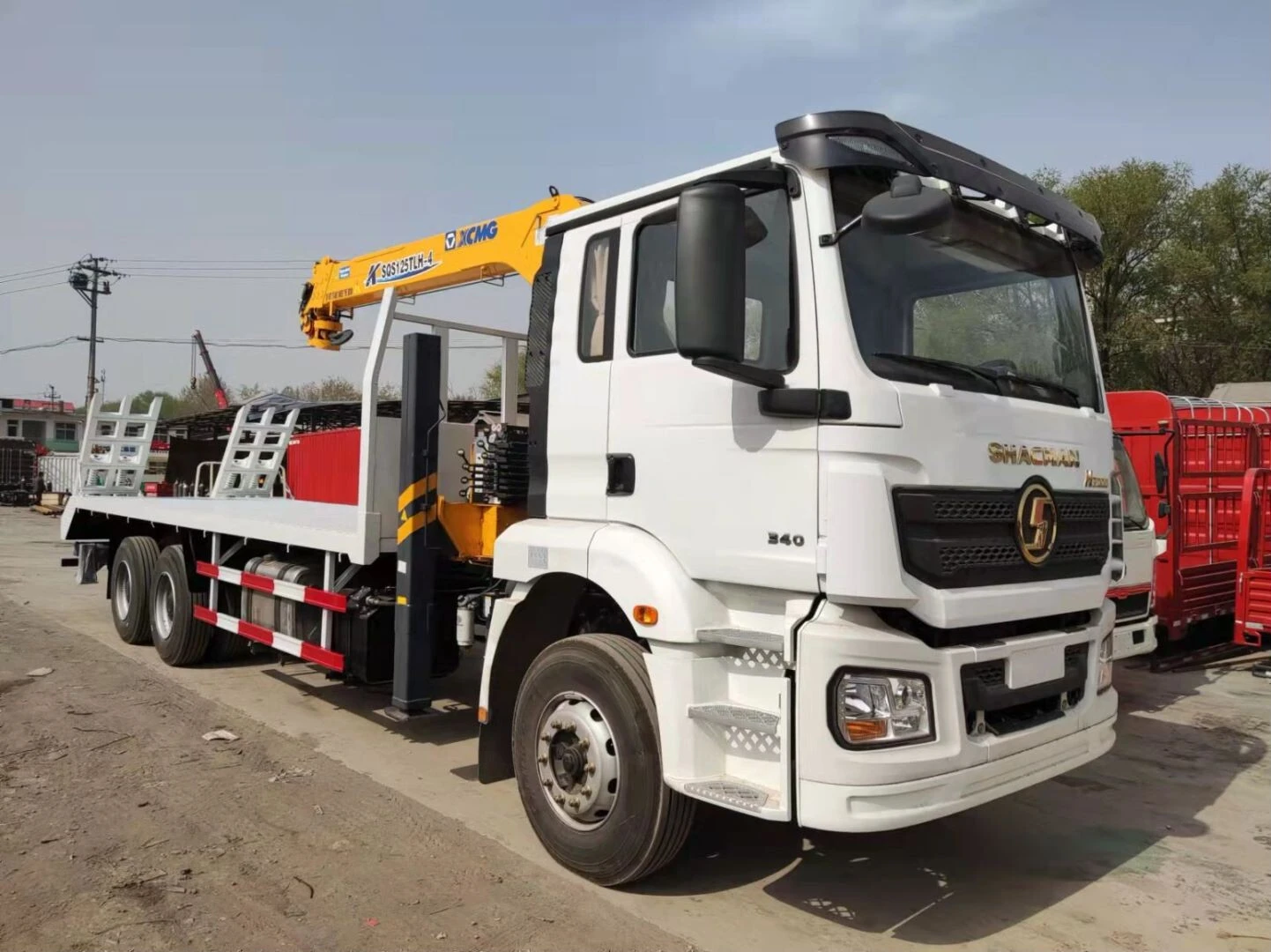 H3000 6×4 Кран, смонтированный на грузовом автомобиле
