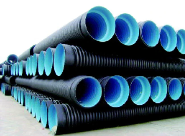 Tubo corrugado de doble pared de HDPE