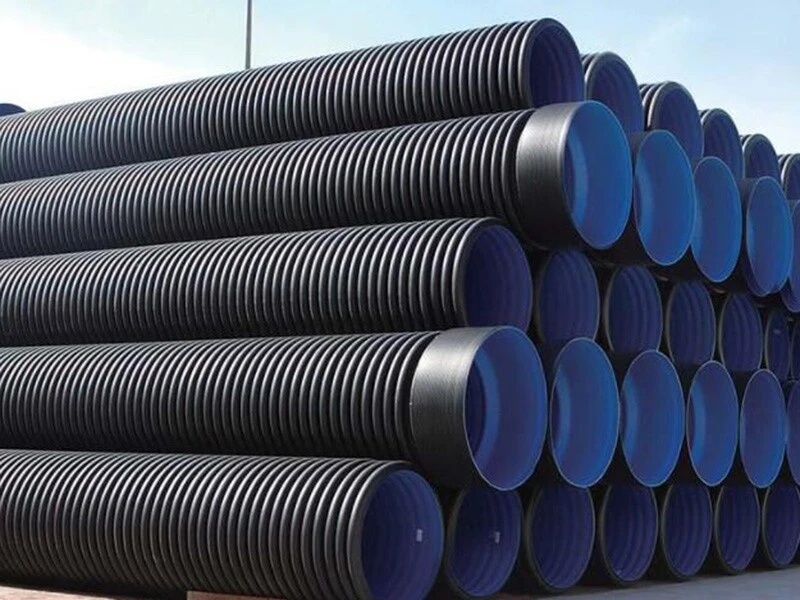 Tubo corrugado de doble pared de polietileno de alta densidad (HDPE)02