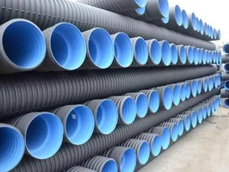 Tubo corrugado de doble pared de polietileno de alta densidad (HDPE)04