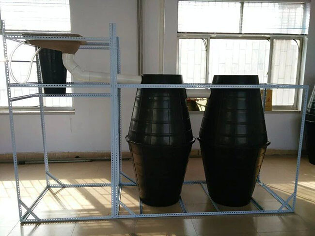 Fosa séptica de doble urna