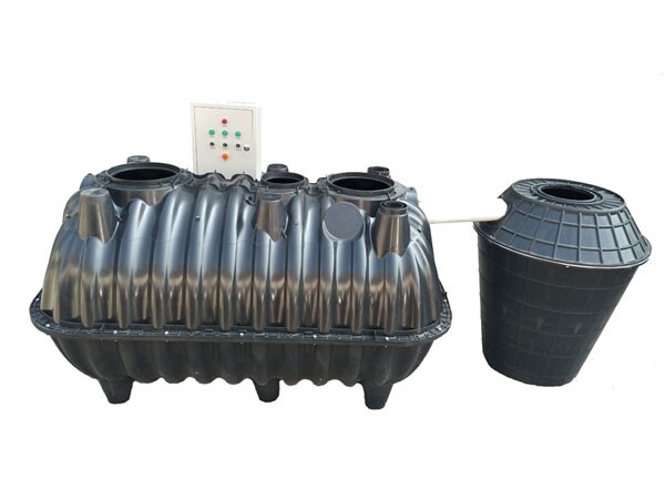 Sistema johkasou integrado totalmente automatizado