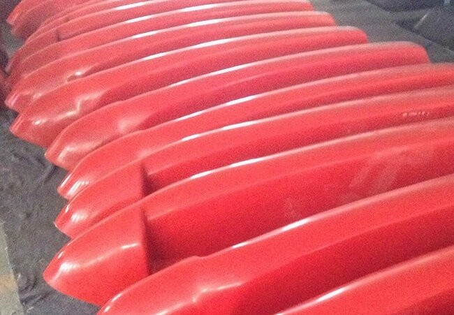 Placa protectora de la cosechadora