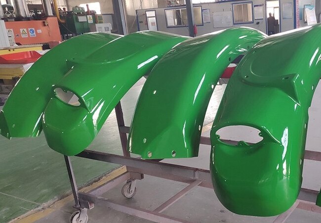 Capota de toldo de fibra de vidrio