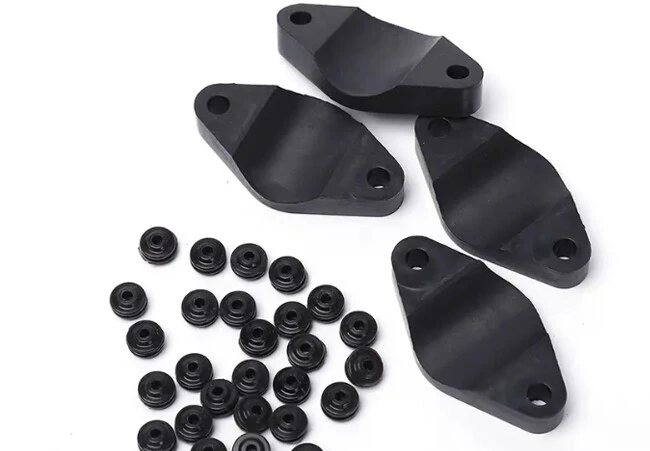Pies antivibratorios para máquinas de moldeo por inyección