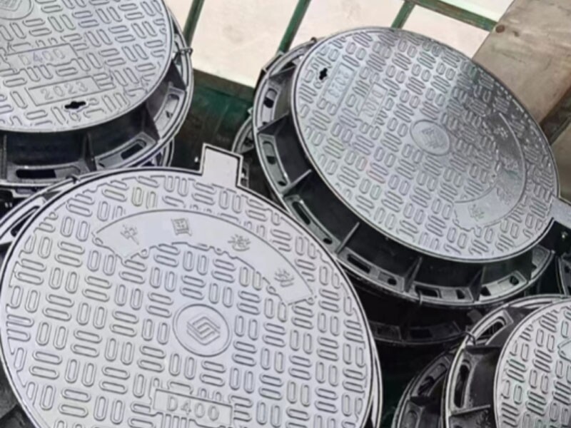 Tapa de pozo de hierro fundido-04 Tapa de pozo de hierro fundido-04