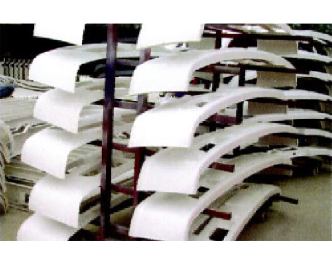 parachoques de coche de resina polimérica smc-04