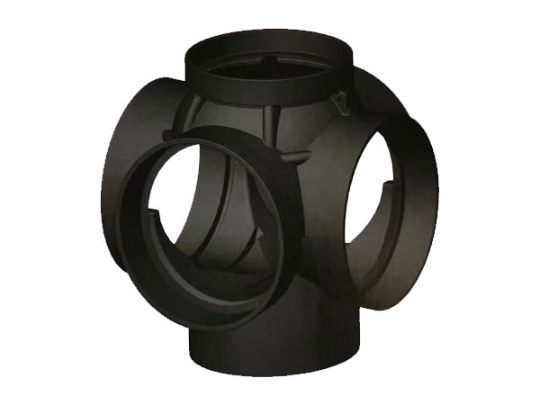 Serie de sedimentación de aguas pluviales--Base de pozo de cuatro vías