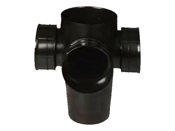 Serie de sedimentación de aguas pluviales--Base del pozo Tee