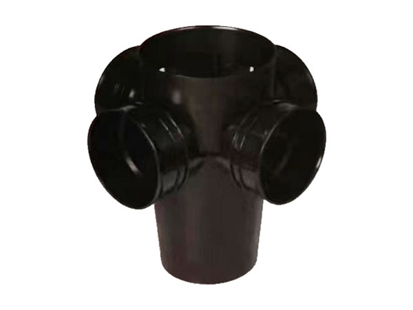 Serie de sedimentación de aguas pluviales--Base de pozo de cuatro vías