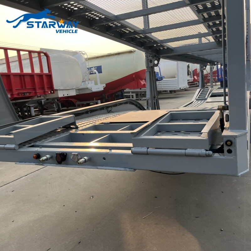 Двухэтажный 2-осный автовоз на продажу