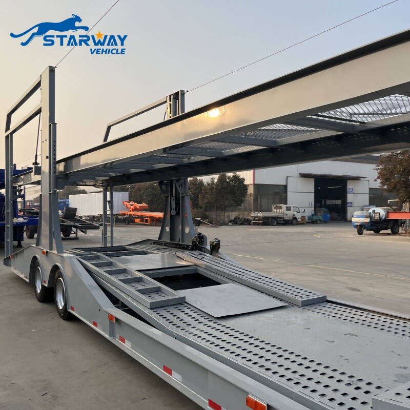 Двухэтажный 2-осный автовоз на продажу