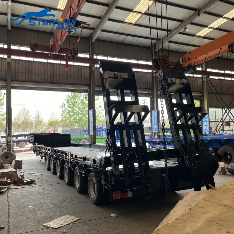 Semi remolque bajo de 6 ejes