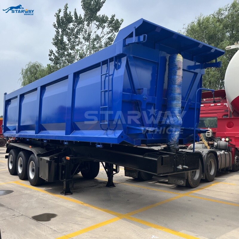 60-тонный полуприцеп-самосвал на продажу