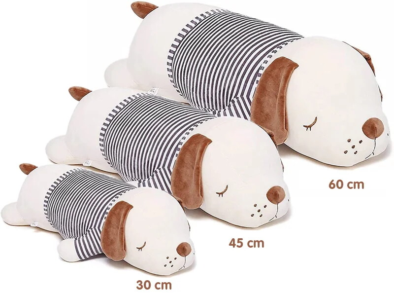 Stuffed dog soft animal plush hugging pillow ultrasoft pillow puppy plush toy