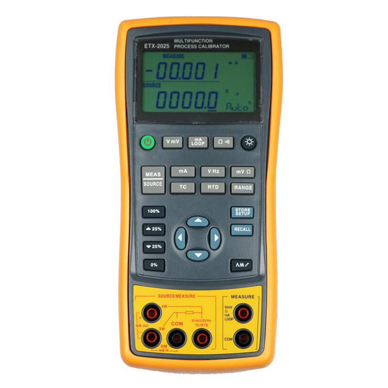 How to use a multifunctional process calibrator?