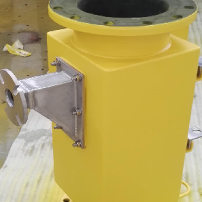 Mining metallurgy equipment with rubber lining