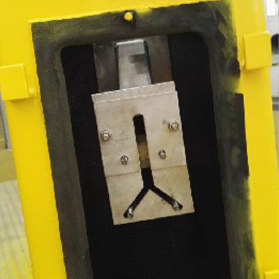 Mining metallurgy equipment with rubber lining